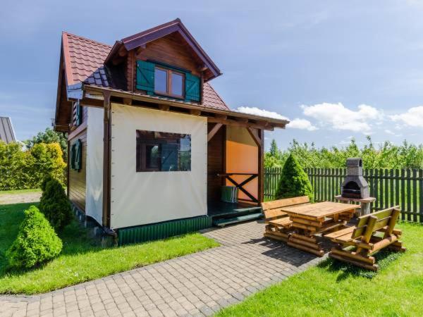Apartamentowe Domki Drewniane Colorado Villa Karwia Exterior photo
